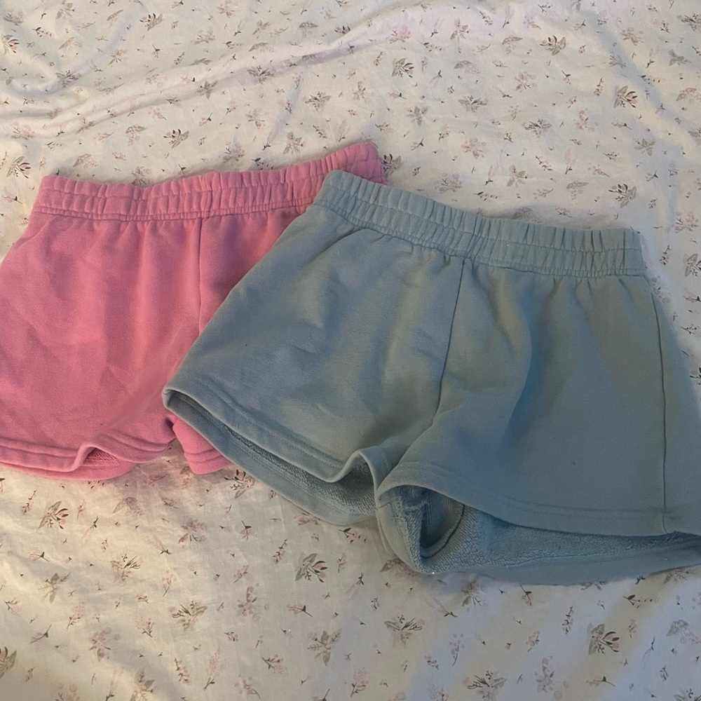 2 pack shein lounge shorts